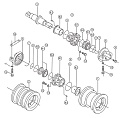 Каток опорный однобортный 175-30-00486 Каток опорный однобортный 175-30-00486