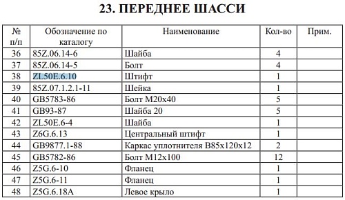 Палец ZL50E.6.10/9302309/251400419 85*200 Палец ZL50E.6.10/9302309/251400419 85*200