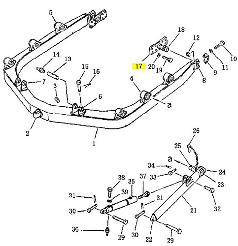 Цапфа 16Y-81-70000 Цапфа 16Y-81-70000