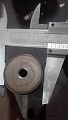 Палец рулевого цилиндра передний 9F850-16A020000A0/45*170 Палец рулевого цилиндра передний 9F850-16A020000A0/45*170